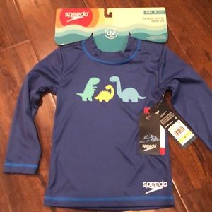 Speedo long sleeve swim tee